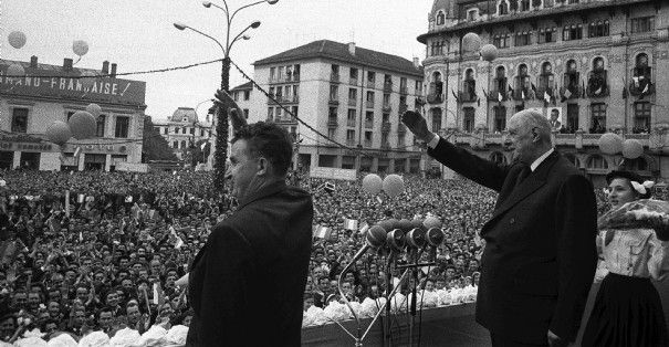 De Gaulle et Ceausescu à Craiova
